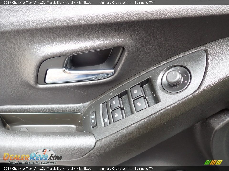 2019 Chevrolet Trax LT AWD Mosaic Black Metallic / Jet Black Photo #14