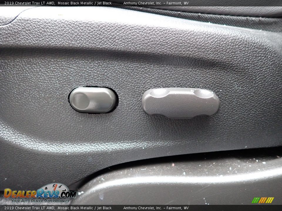 2019 Chevrolet Trax LT AWD Mosaic Black Metallic / Jet Black Photo #16
