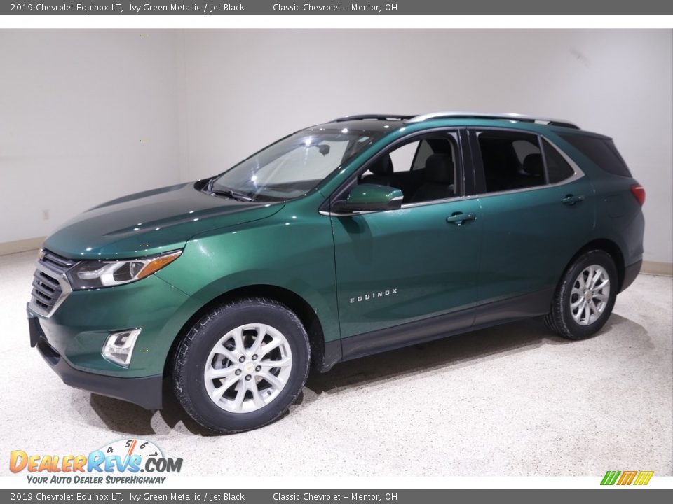 2019 Chevrolet Equinox LT Ivy Green Metallic / Jet Black Photo #3