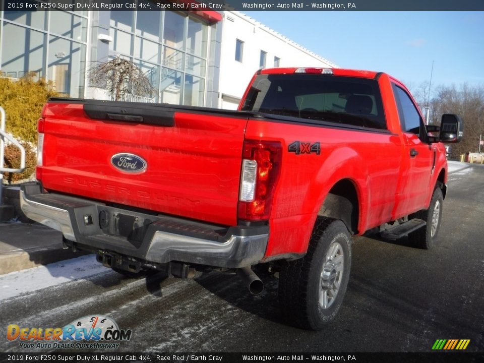 2019 Ford F250 Super Duty XL Regular Cab 4x4 Race Red / Earth Gray Photo #12