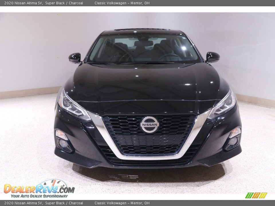 2020 Nissan Altima SV Super Black / Charcoal Photo #2