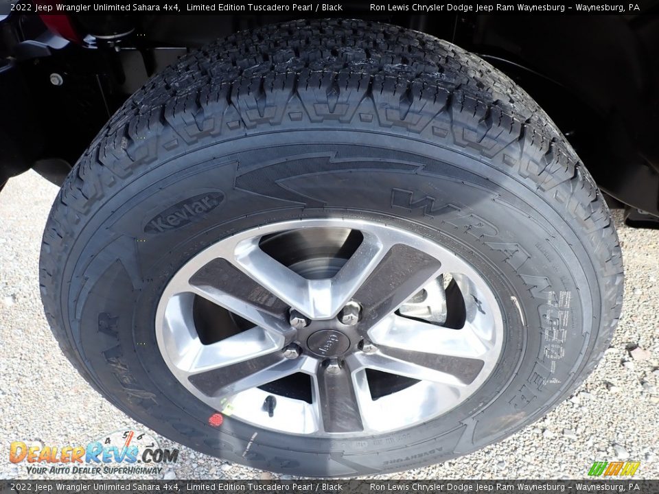 2022 Jeep Wrangler Unlimited Sahara 4x4 Limited Edition Tuscadero Pearl / Black Photo #11