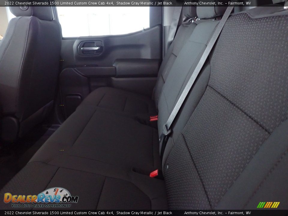 2022 Chevrolet Silverado 1500 Limited Custom Crew Cab 4x4 Shadow Gray Metallic / Jet Black Photo #11