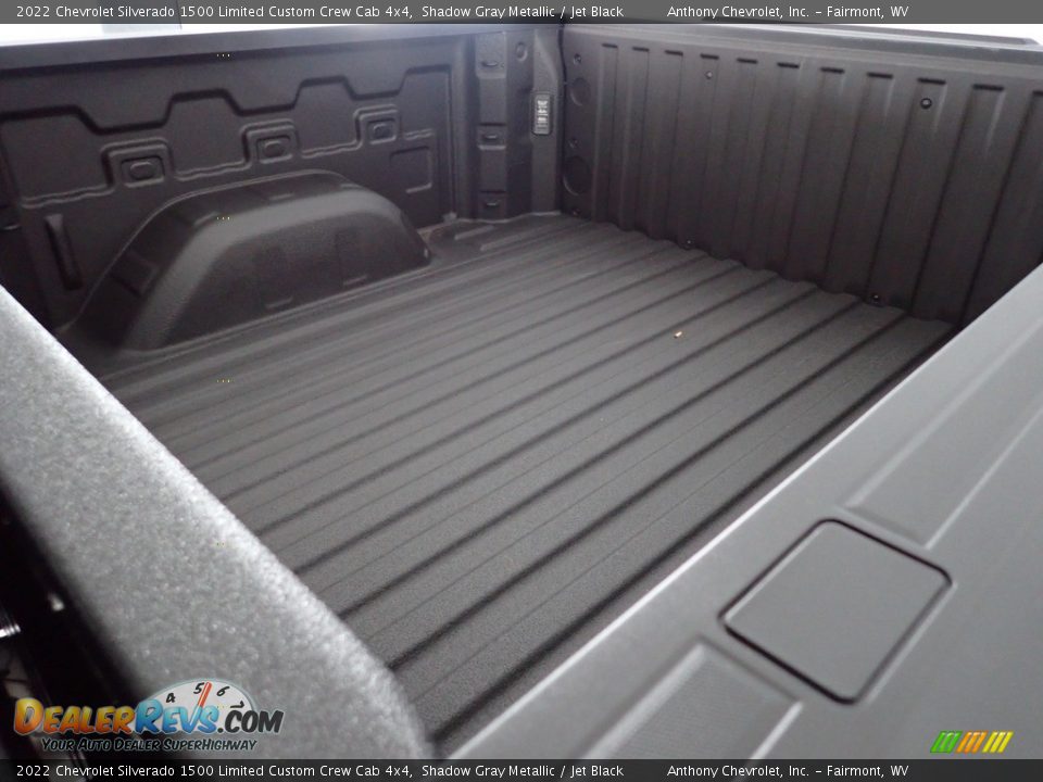 2022 Chevrolet Silverado 1500 Limited Custom Crew Cab 4x4 Shadow Gray Metallic / Jet Black Photo #12