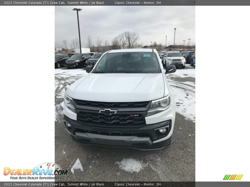 2022 Chevrolet Colorado Z71 Crew Cab Summit White / Jet Black Photo #1