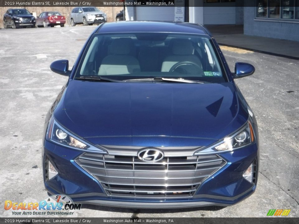 2019 Hyundai Elantra SE Lakeside Blue / Gray Photo #4