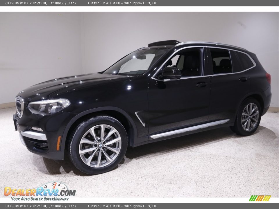 2019 BMW X3 xDrive30i Jet Black / Black Photo #3