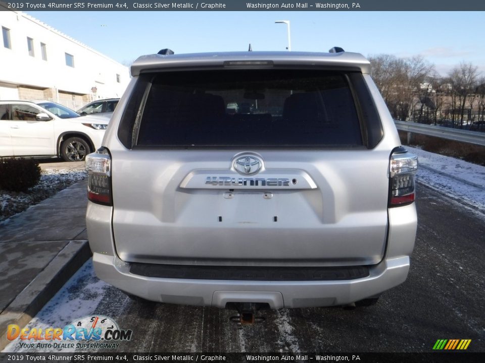 2019 Toyota 4Runner SR5 Premium 4x4 Classic Silver Metallic / Graphite Photo #16