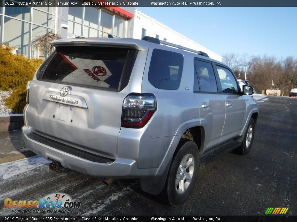 2019 Toyota 4Runner SR5 Premium 4x4 Classic Silver Metallic / Graphite Photo #17