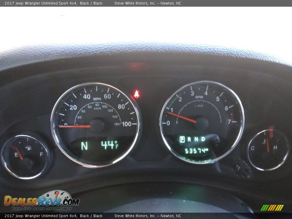 2017 Jeep Wrangler Unlimited Sport 4x4 Black / Black Photo #21