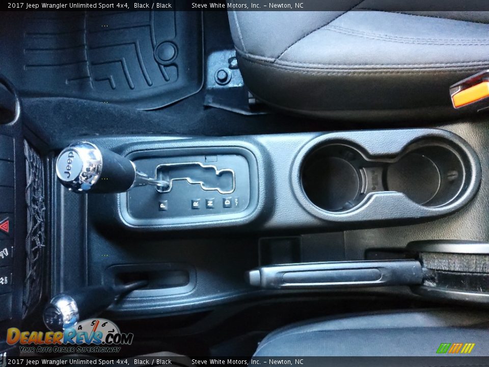 2017 Jeep Wrangler Unlimited Sport 4x4 Black / Black Photo #25