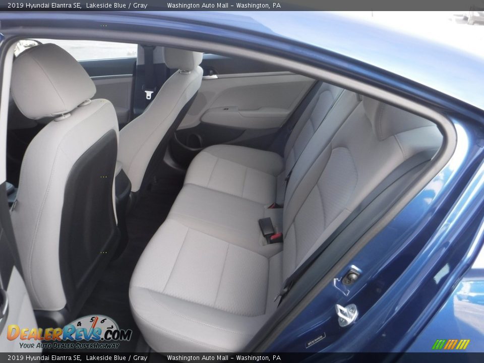 2019 Hyundai Elantra SE Lakeside Blue / Gray Photo #22