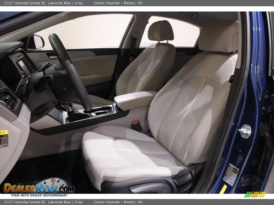 2017 Hyundai Sonata SE Lakeside Blue / Gray Photo #5