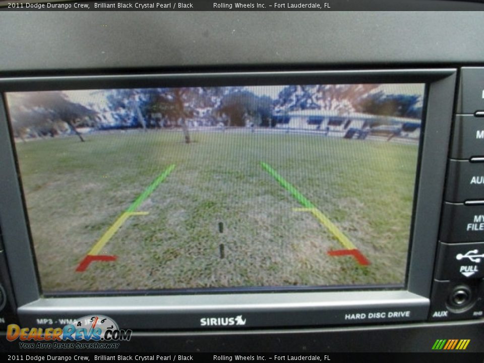 2011 Dodge Durango Crew Brilliant Black Crystal Pearl / Black Photo #4