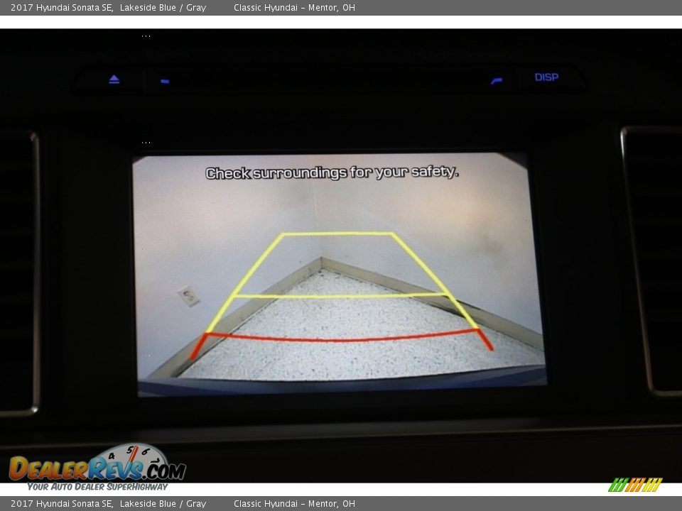 2017 Hyundai Sonata SE Lakeside Blue / Gray Photo #11