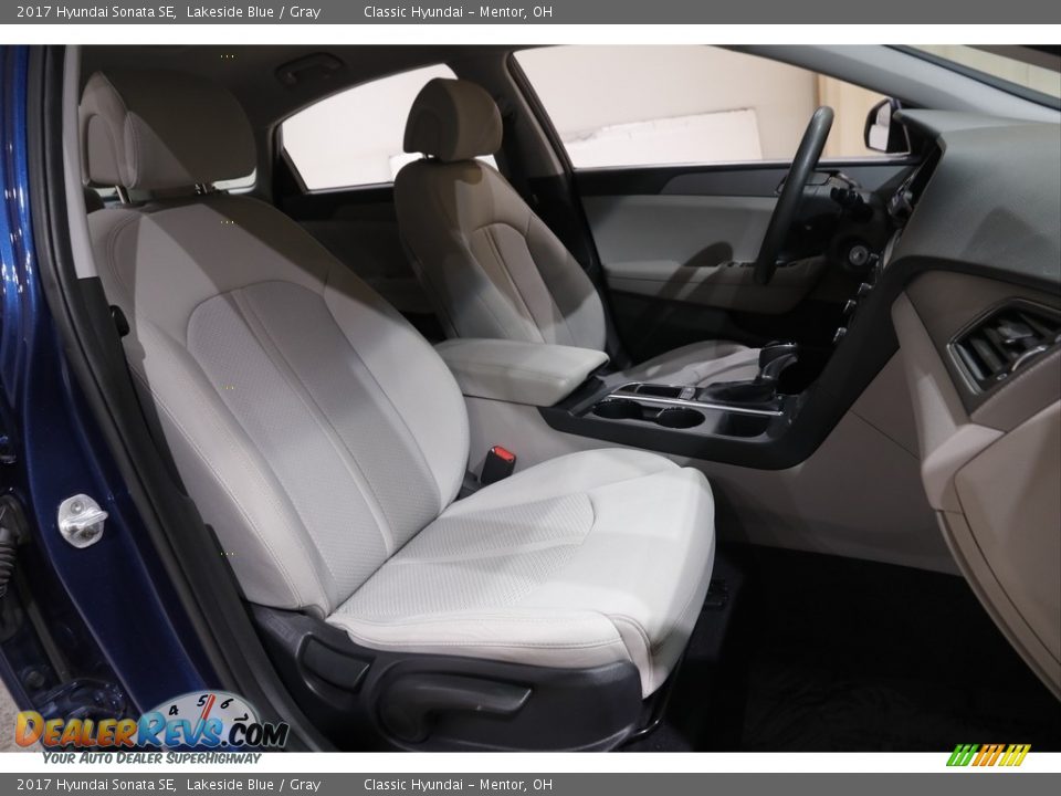 2017 Hyundai Sonata SE Lakeside Blue / Gray Photo #14