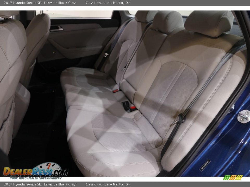 2017 Hyundai Sonata SE Lakeside Blue / Gray Photo #16