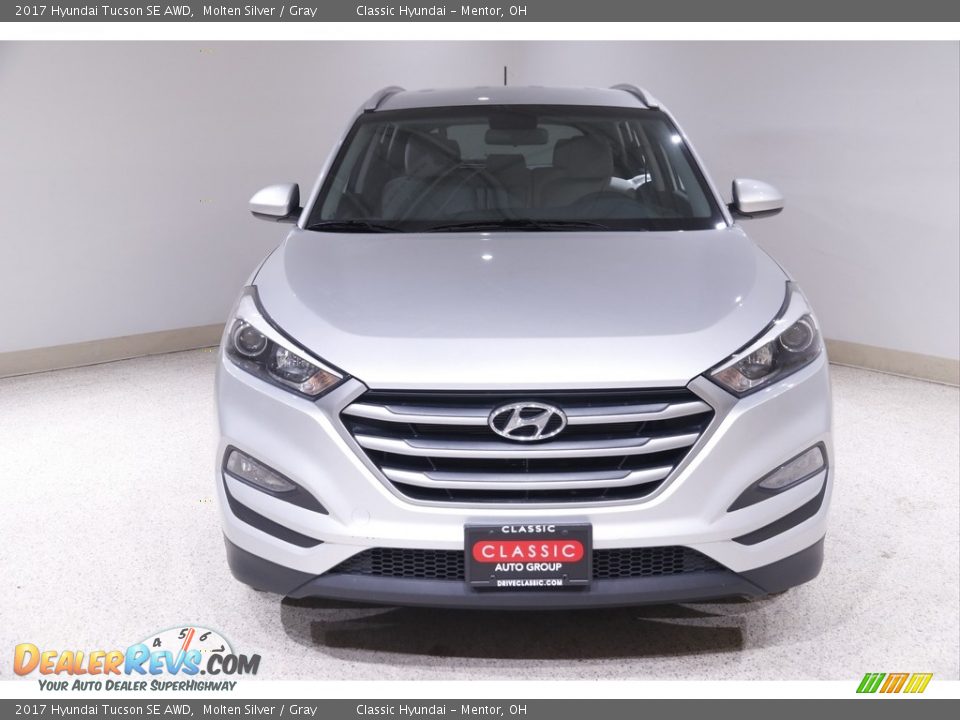 2017 Hyundai Tucson SE AWD Molten Silver / Gray Photo #2