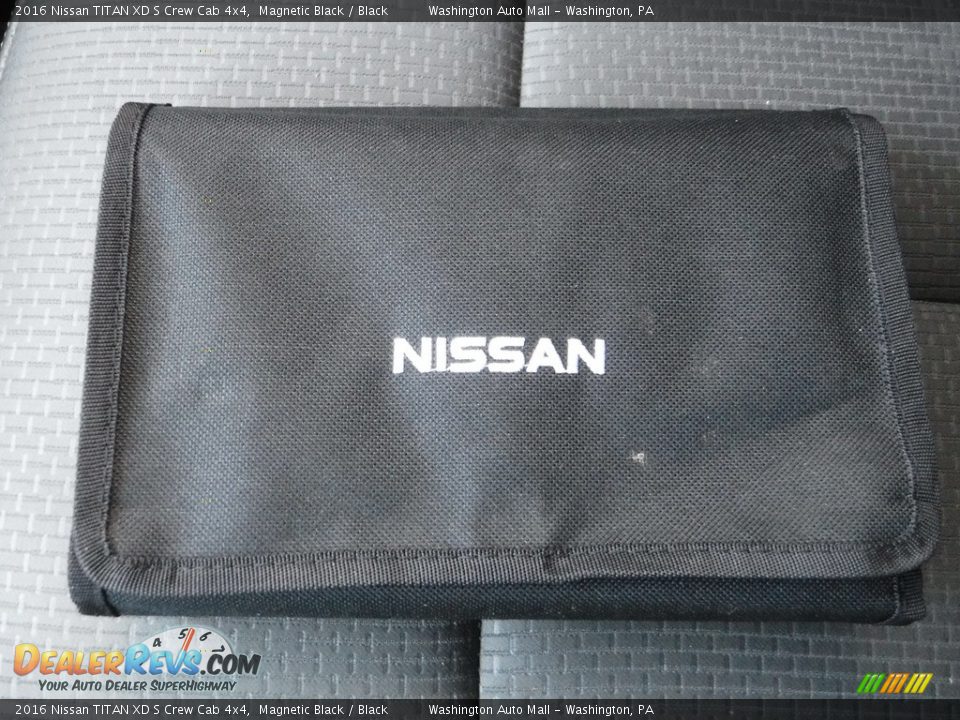 2016 Nissan TITAN XD S Crew Cab 4x4 Magnetic Black / Black Photo #23