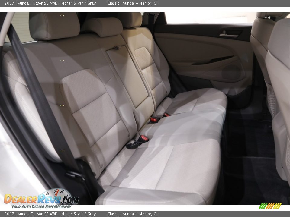 2017 Hyundai Tucson SE AWD Molten Silver / Gray Photo #15