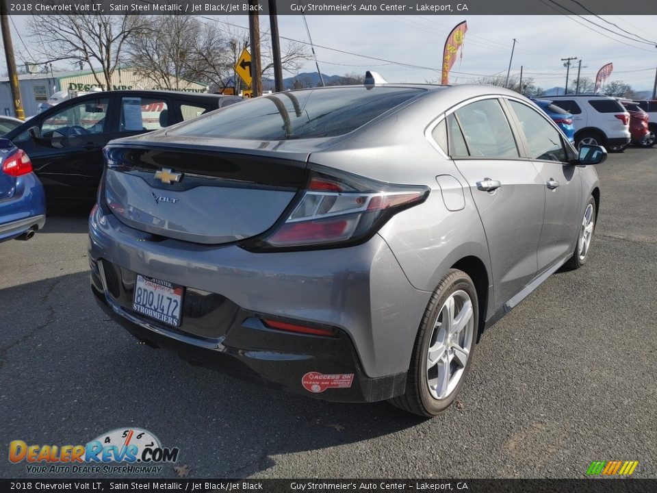 2018 Chevrolet Volt LT Satin Steel Metallic / Jet Black/Jet Black Photo #8