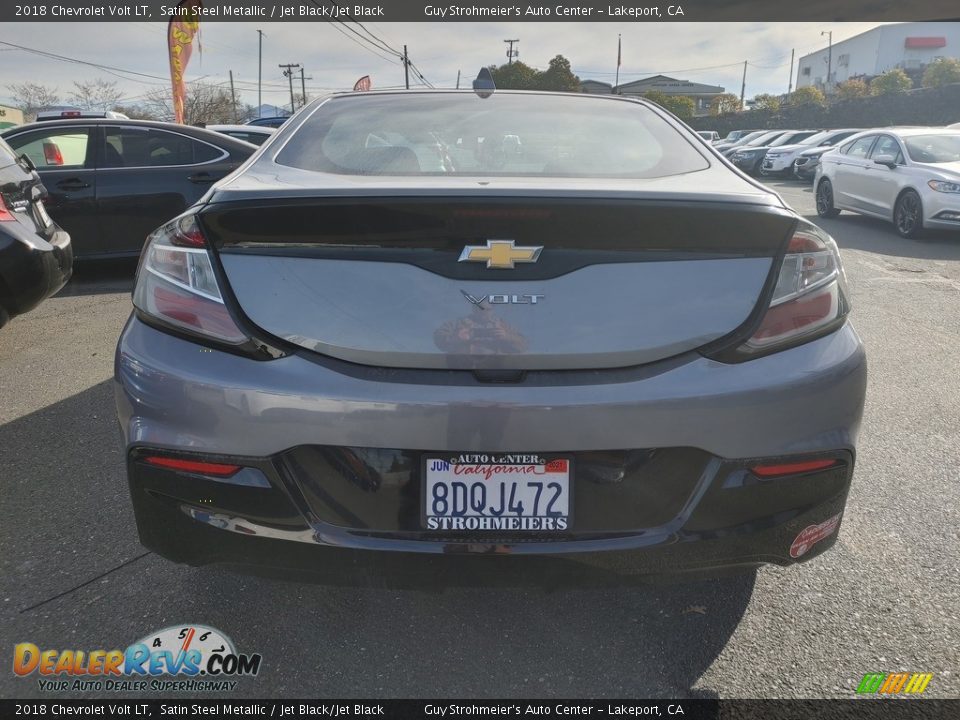 2018 Chevrolet Volt LT Satin Steel Metallic / Jet Black/Jet Black Photo #9