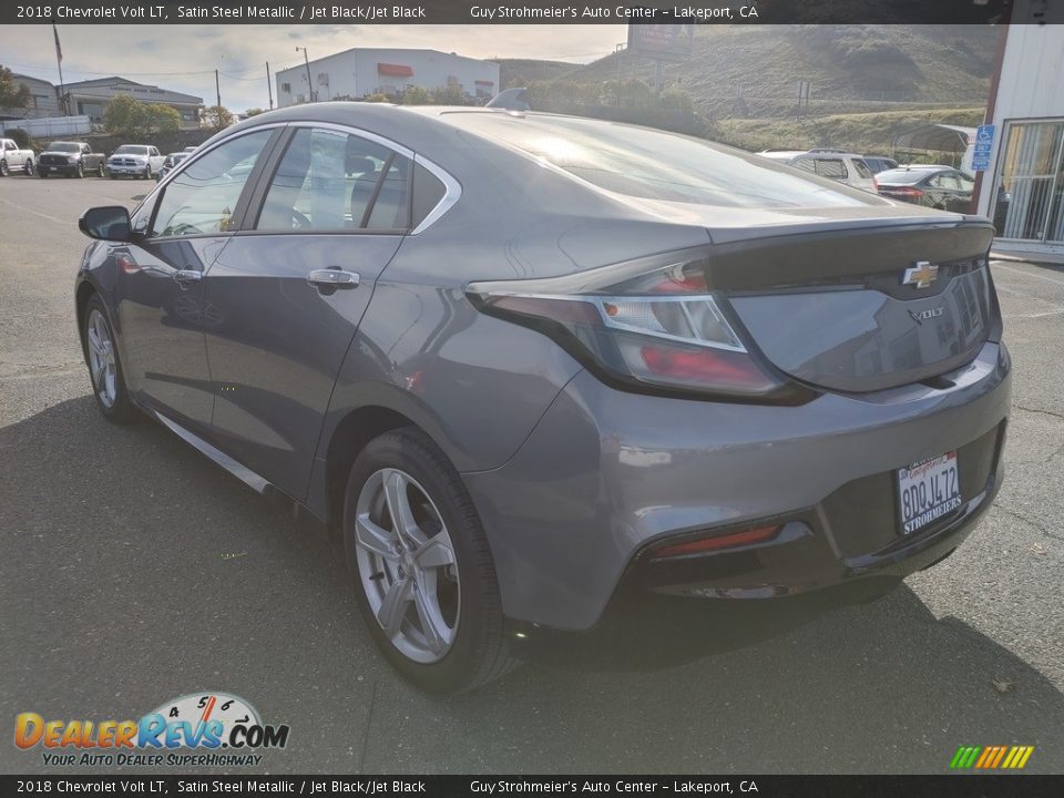 2018 Chevrolet Volt LT Satin Steel Metallic / Jet Black/Jet Black Photo #10