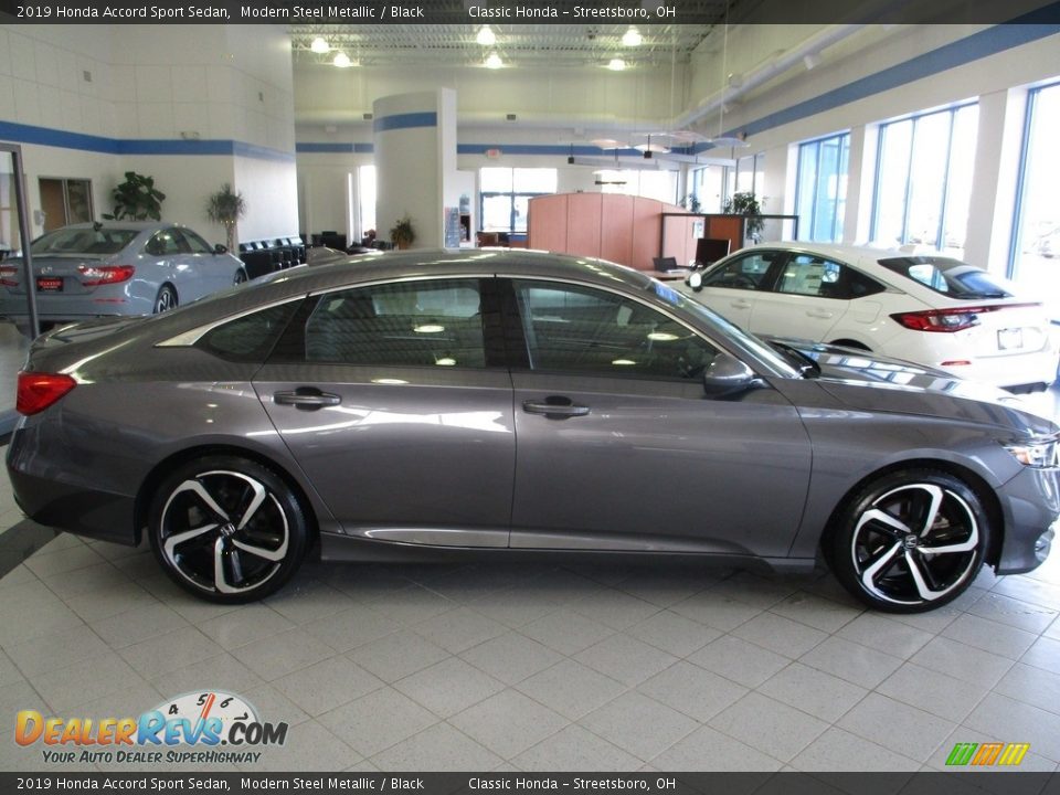 2019 Honda Accord Sport Sedan Modern Steel Metallic / Black Photo #4
