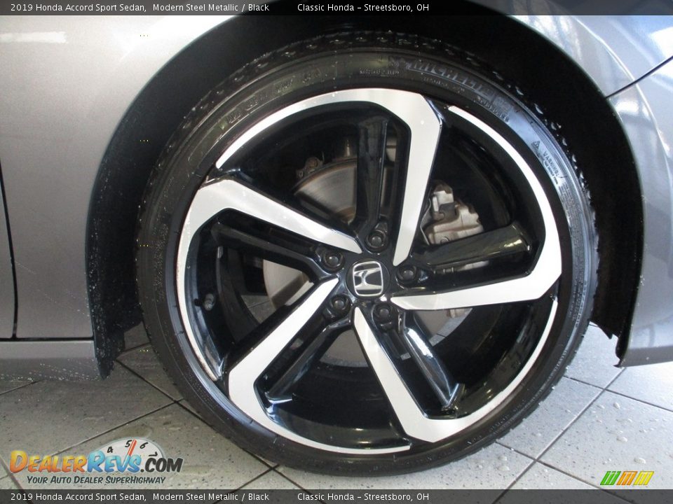 2019 Honda Accord Sport Sedan Modern Steel Metallic / Black Photo #5