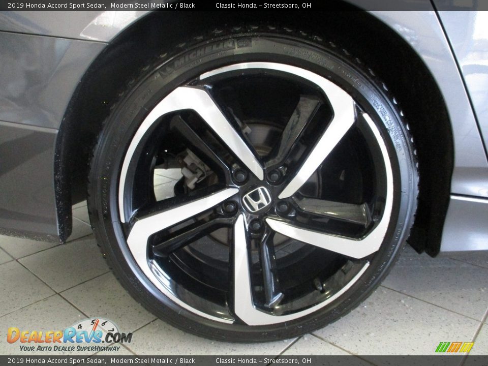 2019 Honda Accord Sport Sedan Modern Steel Metallic / Black Photo #6