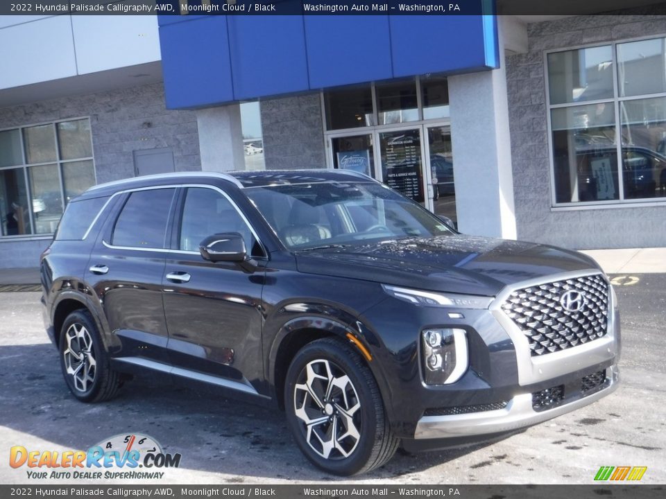 2022 Hyundai Palisade Calligraphy AWD Moonlight Cloud / Black Photo #1