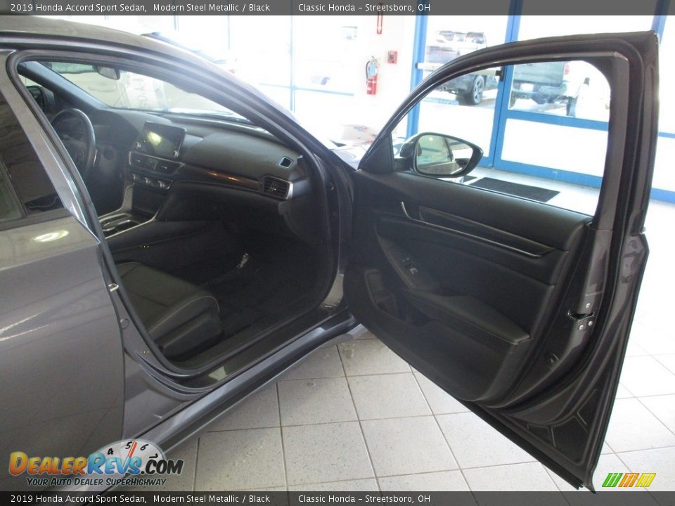 2019 Honda Accord Sport Sedan Modern Steel Metallic / Black Photo #17