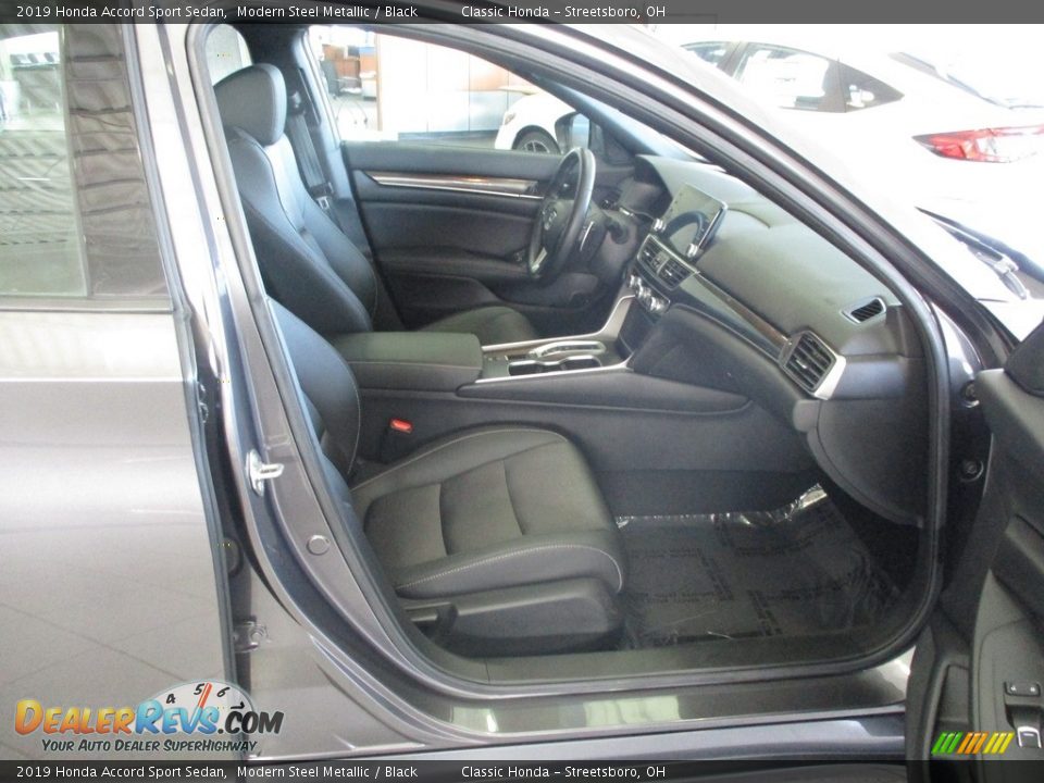 2019 Honda Accord Sport Sedan Modern Steel Metallic / Black Photo #18