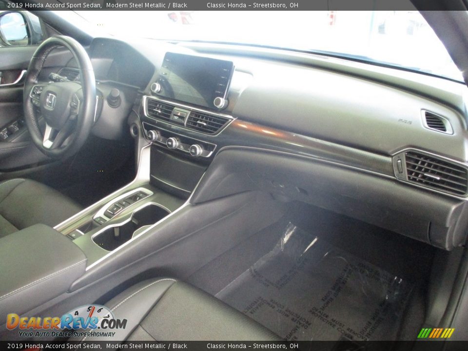 2019 Honda Accord Sport Sedan Modern Steel Metallic / Black Photo #20