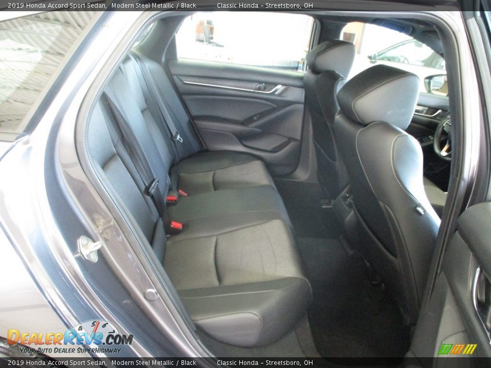 2019 Honda Accord Sport Sedan Modern Steel Metallic / Black Photo #22