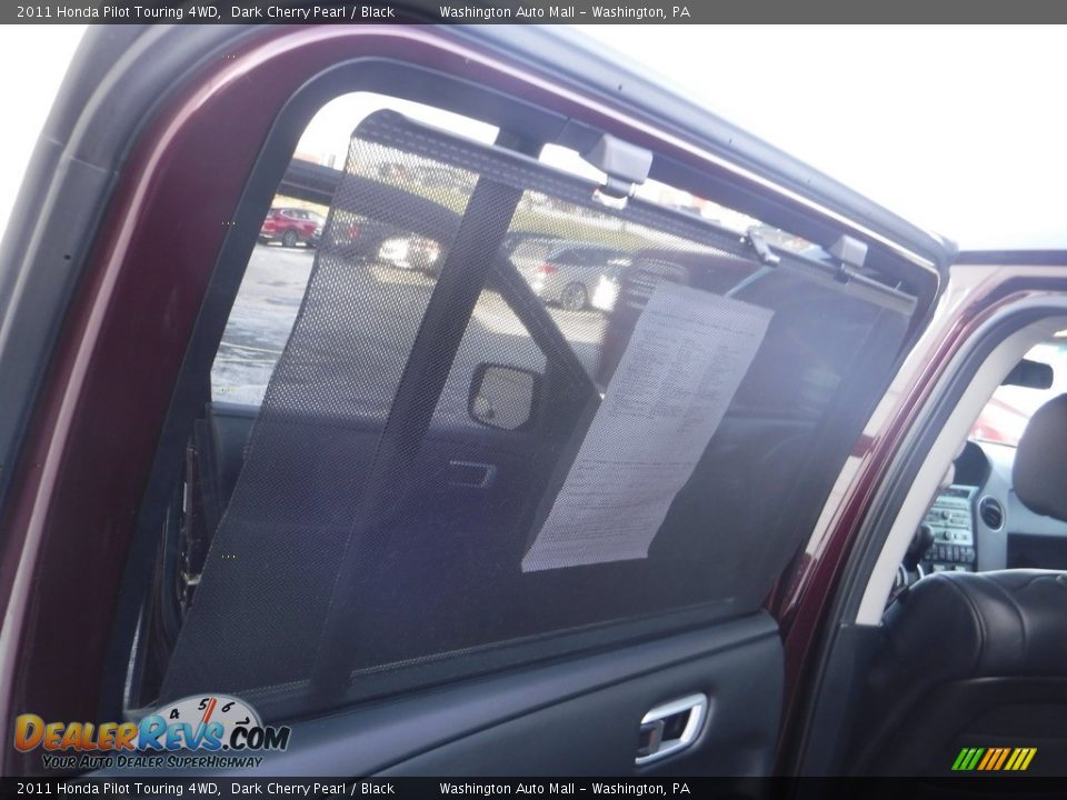 2011 Honda Pilot Touring 4WD Dark Cherry Pearl / Black Photo #29