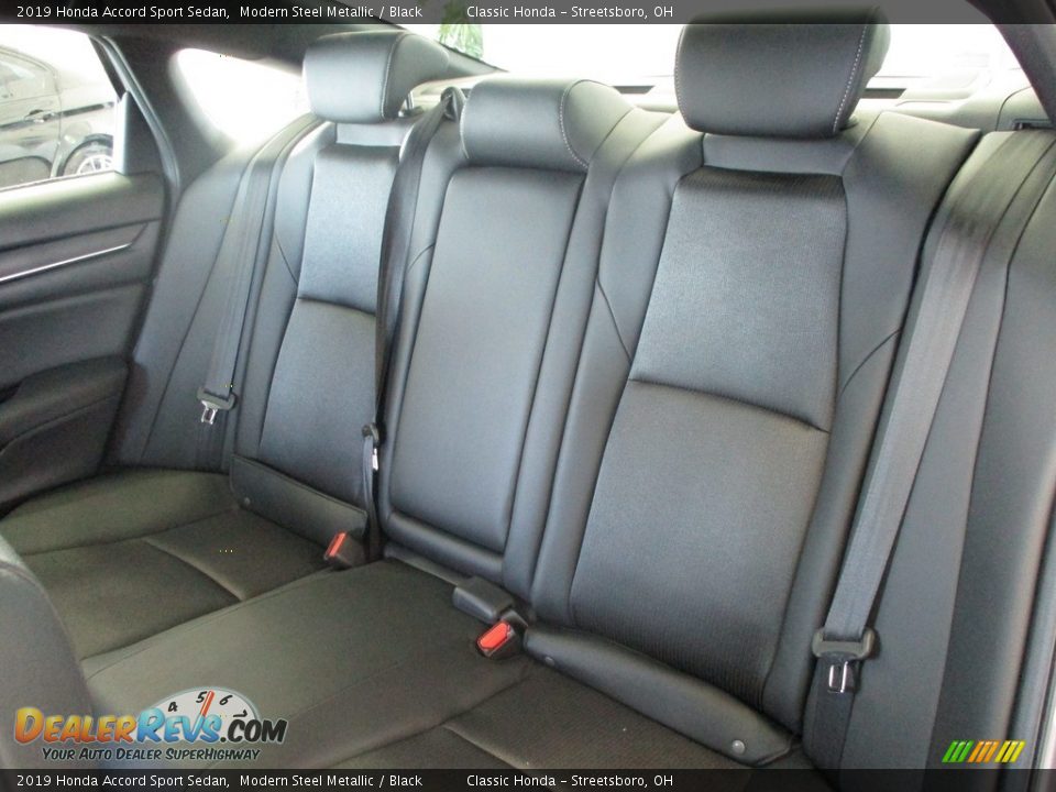 2019 Honda Accord Sport Sedan Modern Steel Metallic / Black Photo #26