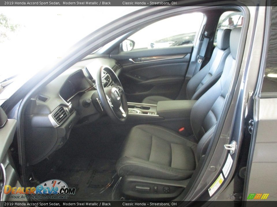 2019 Honda Accord Sport Sedan Modern Steel Metallic / Black Photo #28