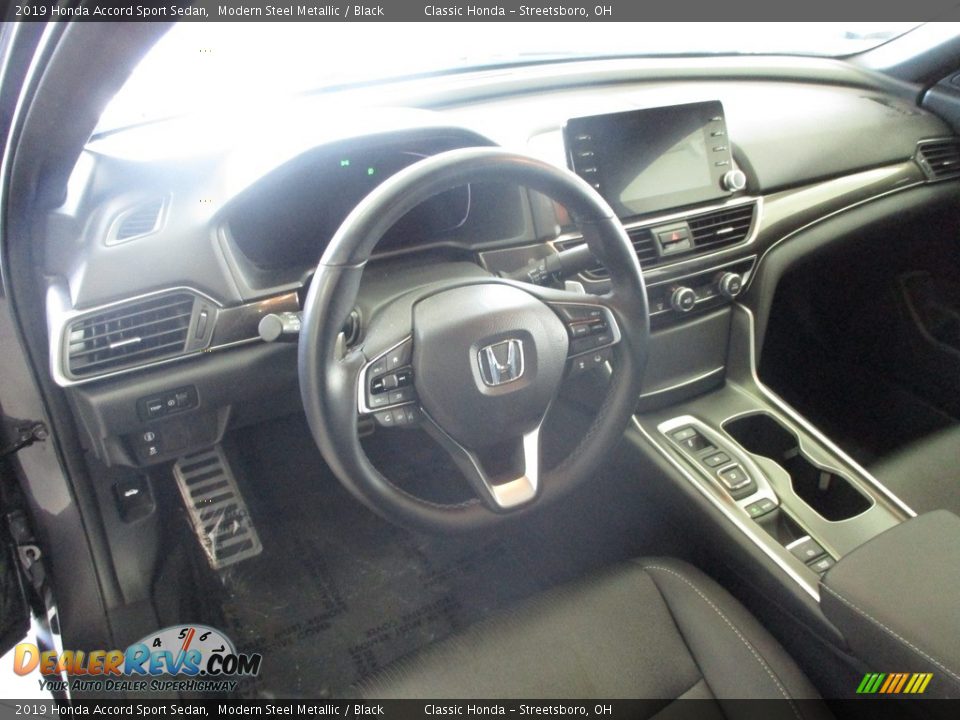 2019 Honda Accord Sport Sedan Modern Steel Metallic / Black Photo #30