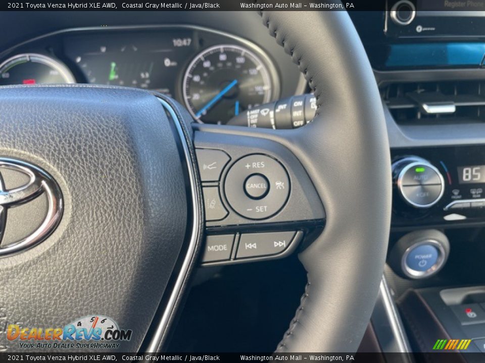 Controls of 2021 Toyota Venza Hybrid XLE AWD Photo #15