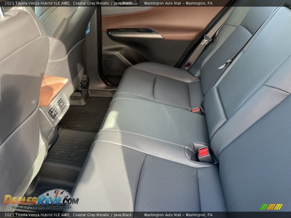 Rear Seat of 2021 Toyota Venza Hybrid XLE AWD Photo #20