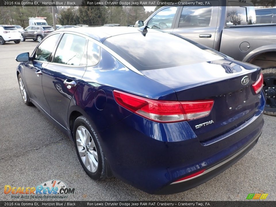 2016 Kia Optima EX Horizon Blue / Black Photo #3