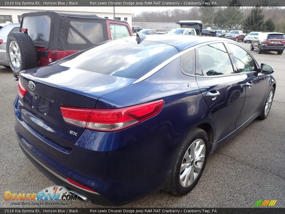 2016 Kia Optima EX Horizon Blue / Black Photo #4