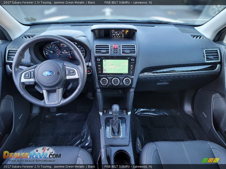 2017 Subaru Forester 2.5i Touring Jasmine Green Metallic / Black Photo #4