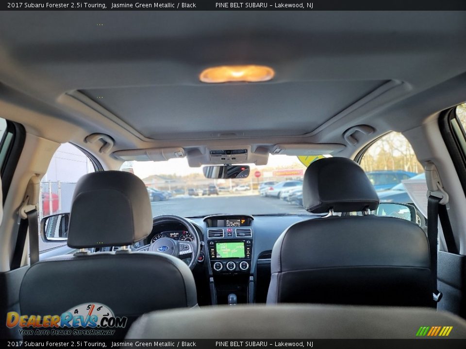 2017 Subaru Forester 2.5i Touring Jasmine Green Metallic / Black Photo #6