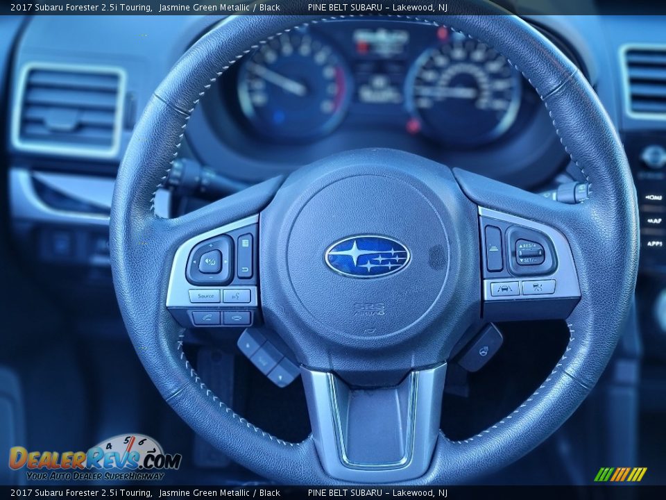 2017 Subaru Forester 2.5i Touring Jasmine Green Metallic / Black Photo #8