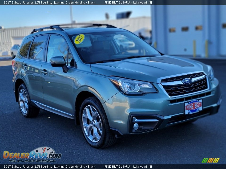 2017 Subaru Forester 2.5i Touring Jasmine Green Metallic / Black Photo #9