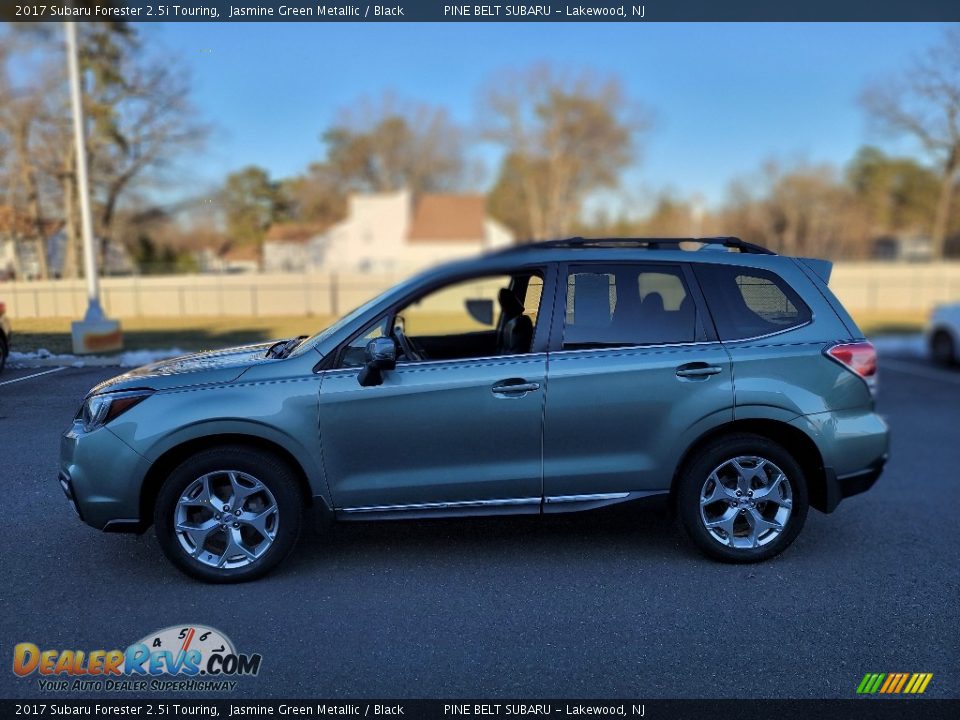 2017 Subaru Forester 2.5i Touring Jasmine Green Metallic / Black Photo #11