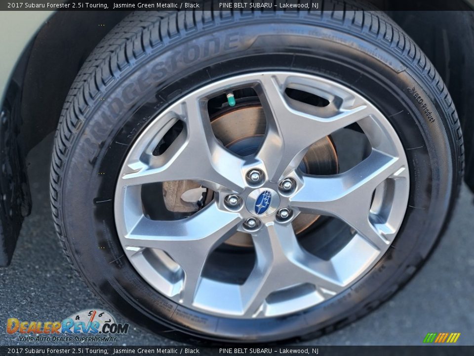 2017 Subaru Forester 2.5i Touring Jasmine Green Metallic / Black Photo #16