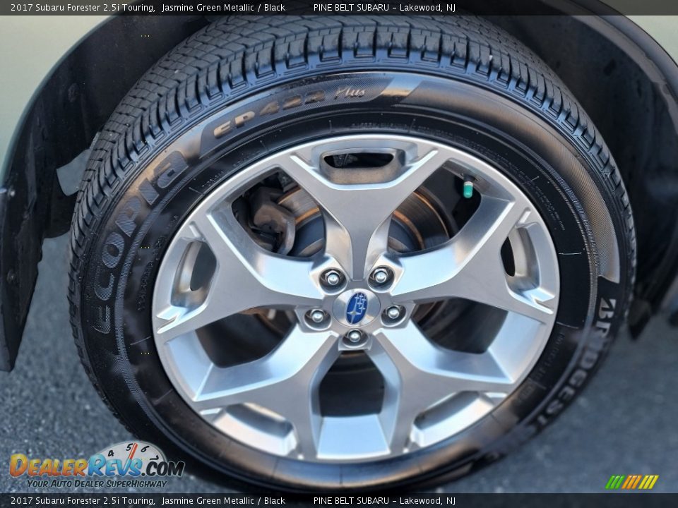 2017 Subaru Forester 2.5i Touring Jasmine Green Metallic / Black Photo #22